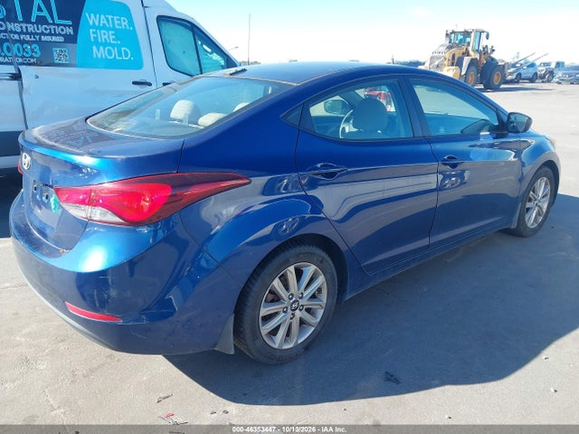 Продаж на аукціоні авто 2016 Hyundai Elantra Se, vin: 5NPDH4AE1GH705267, номер лоту: 46353447