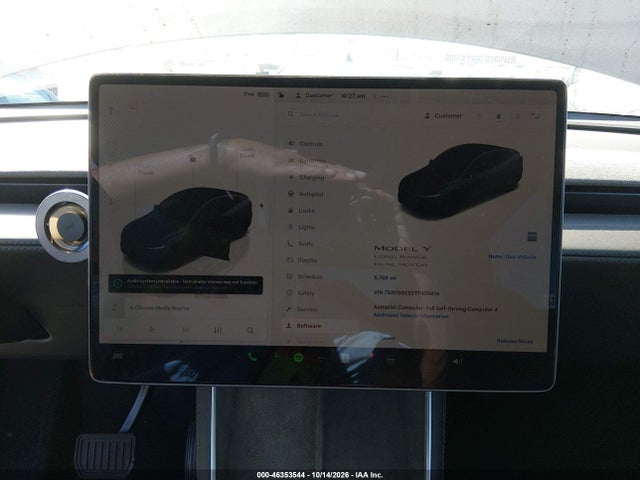 Продаж на аукціоні авто 2026 Tesla Model Y All-wheel Drive/long Range Launch Series/premium All-wheel Drive, vin: 7SAYGDEE5TF405614, номер лоту: 46353544