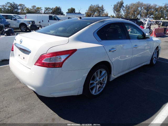 Продаж на аукціоні авто 2009 Nissan Maxima 3.5 Sv, vin: 1N4AA51E99C853684, номер лоту: 46353562