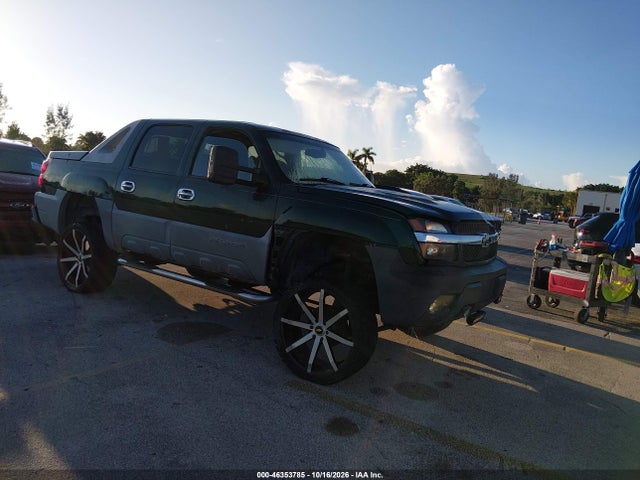 Auction sale of the 2002 Chevrolet Avalanche 1500, vin: 3GNEK13T72G124946, lot number: 46353785