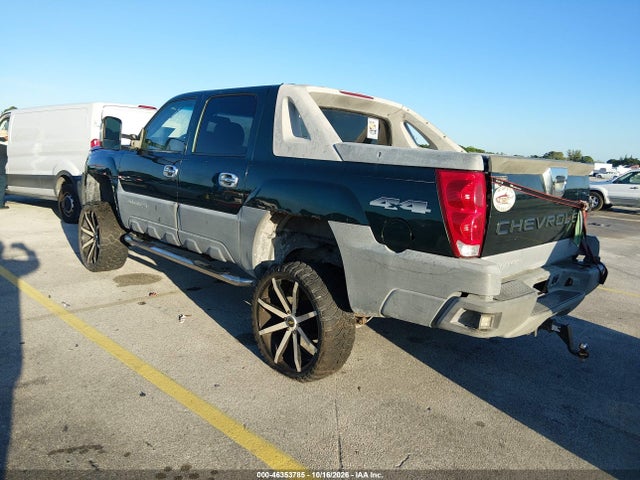 Продаж на аукціоні авто 2002 Chevrolet Avalanche 1500, vin: 3GNEK13T72G124946, номер лоту: 46353785