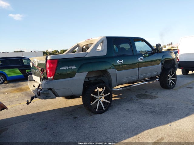 Продаж на аукціоні авто 2002 Chevrolet Avalanche 1500, vin: 3GNEK13T72G124946, номер лоту: 46353785