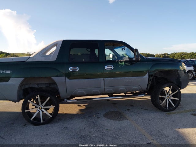 Продаж на аукціоні авто 2002 Chevrolet Avalanche 1500, vin: 3GNEK13T72G124946, номер лоту: 46353785