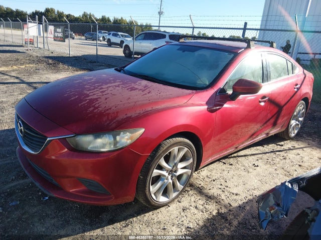 2014 Mazda Mazda6 I Touring მანქანა იყიდება აუქციონზე, vin: JM1GJ1V6XE1147667, აუქციონის ნომერი: 46353797
