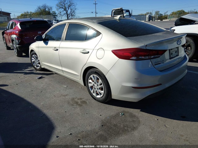 Продаж на аукціоні авто 2017 Hyundai Elantra Se, vin: KMHD74LF1HU407863, номер лоту: 46353946