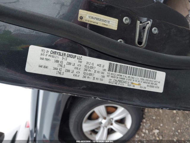 Продаж на аукціоні авто 2014 Jeep Patriot Sport, vin: 1C4NJPBB5ED645110, номер лоту: 46353986