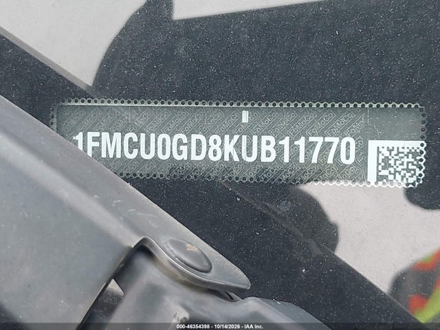 Продажа на аукционе авто 2019 Ford Escape Se, vin: 1FMCU0GD8KUB11770, номер лота: 46354398