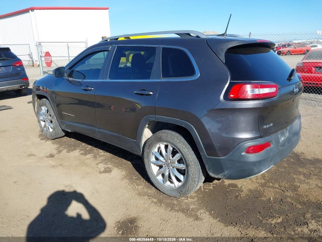 Aukcja sprzedaży 2016 Jeep Cherokee Limited, vin: 1C4PJMDB4GW162431, numer aukcji: 46354449