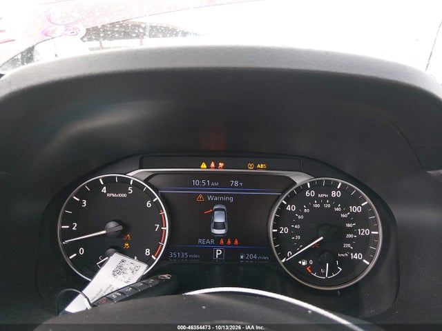 1N4BL4DV4SN380260 Nissan Altima Sv Fwd