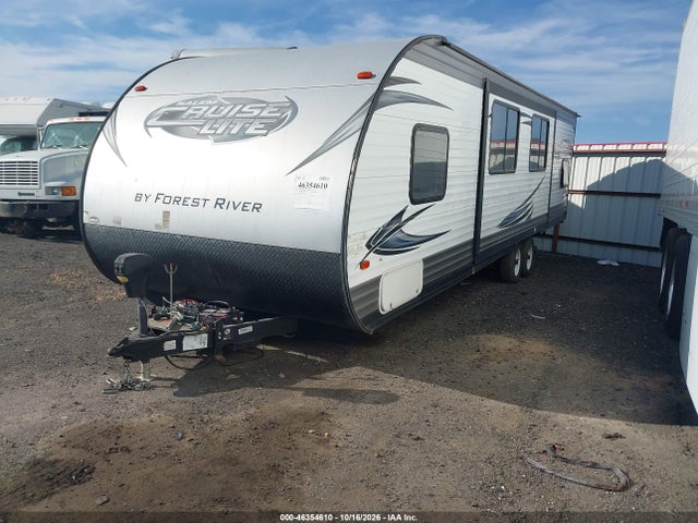 2016 Forest River Salem Cruise Lite Tv მანქანა იყიდება აუქციონზე, vin: 4X4TSMC29G7408875, აუქციონის ნომერი: 46354610