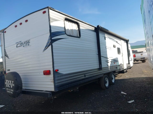 2016 Forest River Salem Cruise Lite Tv მანქანა იყიდება აუქციონზე, vin: 4X4TSMC29G7408875, აუქციონის ნომერი: 46354610