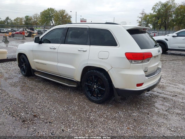 2014 Jeep Grand Cherokee Summit მანქანა იყიდება აუქციონზე, vin: 1C4RJFJM8EC431491, აუქციონის ნომერი: 46354733