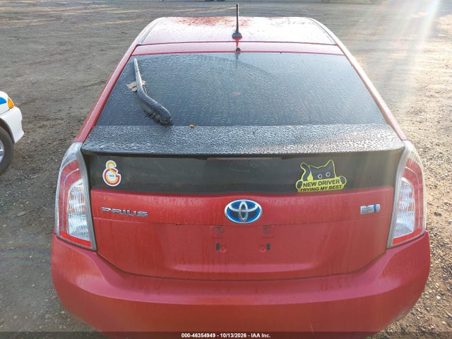 46354949 :رقم المزاد ، JTDKN3DU3E0375848 vin ، 2014 Toyota Prius Three مزاد بيع