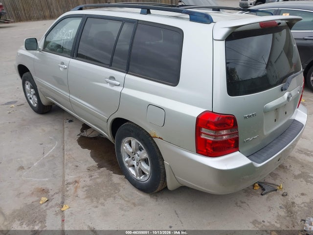 46355051 :رقم المزاد ، JTEHF21A930152430 vin ، 2003 Toyota Highlander V6 مزاد بيع