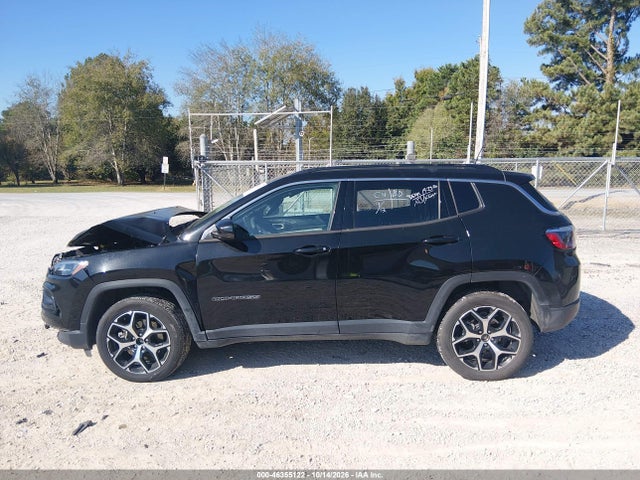 2025 Jeep Compass Limited 4x4 მანქანა იყიდება აუქციონზე, vin: 3C4NJDCN0ST577361, აუქციონის ნომერი: 46355122