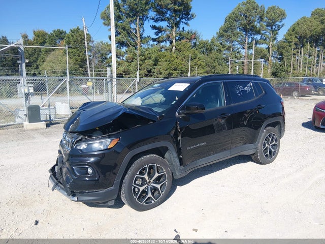 2025 Jeep Compass Limited 4x4 მანქანა იყიდება აუქციონზე, vin: 3C4NJDCN0ST577361, აუქციონის ნომერი: 46355122