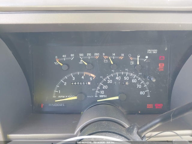 Продажа на аукционе авто 1994 Chevrolet Blazer K1500, vin: 1GNEK18K8RJ442695, номер лота: 46355209