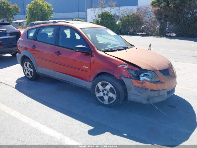 46355360 :رقم المزاد ، 5Y2SL628X3Z457467 vin ، 2003 Pontiac Vibe مزاد بيع