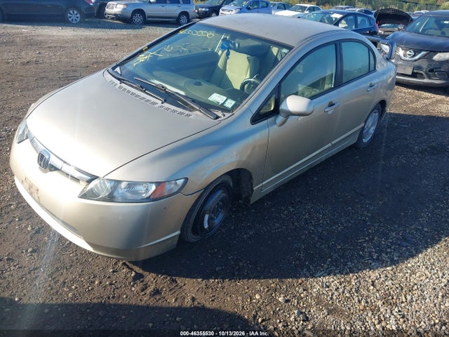 2008 Honda Civic Lx მანქანა იყიდება აუქციონზე, vin: 1HGFA16508L084753, აუქციონის ნომერი: 46355530