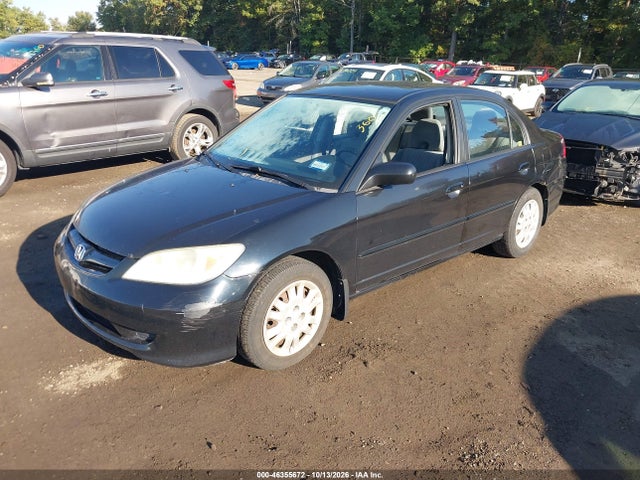 Продажа на аукционе авто 2005 Honda Civic Lx, vin: 2HGES16615H608051, номер лота: 46355672