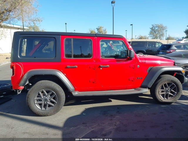Продаж на аукціоні авто 2024 Jeep Wrangler 4-door Sport S 4x4, vin: 1C4PJXDN4RW108559, номер лоту: 46355880