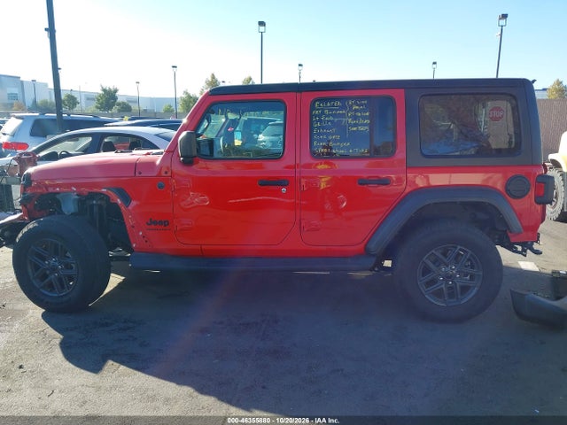 Продаж на аукціоні авто 2024 Jeep Wrangler 4-door Sport S 4x4, vin: 1C4PJXDN4RW108559, номер лоту: 46355880
