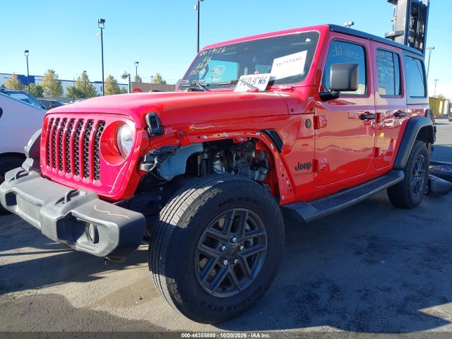 Продаж на аукціоні авто 2024 Jeep Wrangler 4-door Sport S 4x4, vin: 1C4PJXDN4RW108559, номер лоту: 46355880