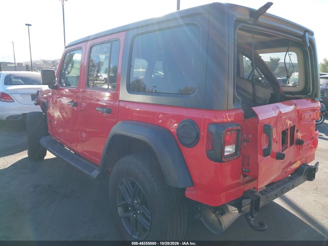 Продаж на аукціоні авто 2024 Jeep Wrangler 4-door Sport S 4x4, vin: 1C4PJXDN4RW108559, номер лоту: 46355880