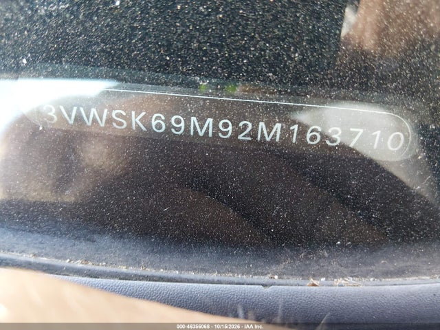 Aukcja sprzedaży 2002 Volkswagen Jetta Gls, vin: 3VWSK69M92M163710, numer aukcji: 46356068
