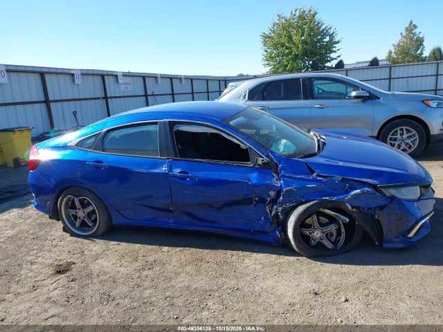 2019 Honda Civic Lx მანქანა იყიდება აუქციონზე, vin: 19XFC2F62KE202891, აუქციონის ნომერი: 46356138