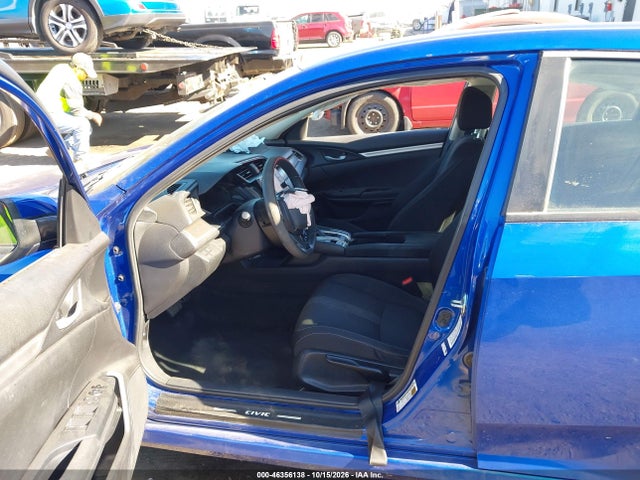 2019 Honda Civic Lx მანქანა იყიდება აუქციონზე, vin: 19XFC2F62KE202891, აუქციონის ნომერი: 46356138