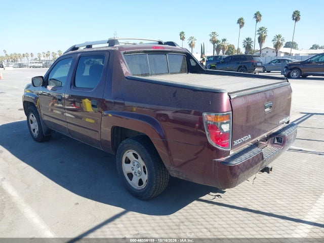 Auction sale of the 2007 Honda Ridgeline Rt, vin: 2HJYK16277H536103, lot number: 46356189