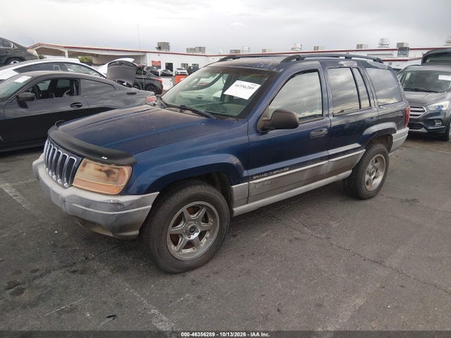 2002 Jeep Grand Cherokee Laredo მანქანა იყიდება აუქციონზე, vin: 1J4GW48N72C196390, აუქციონის ნომერი: 46356289