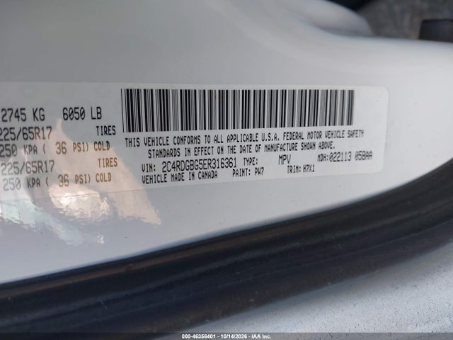 Dodge Grand Caravan American Value Pkg 2014 2C4RDGBG5ER316361 Image 9