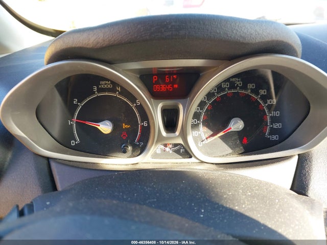2011 Ford Fiesta Ses მანქანა იყიდება აუქციონზე, vin: 3FADP4FJXBM205156, აუქციონის ნომერი: 46356408