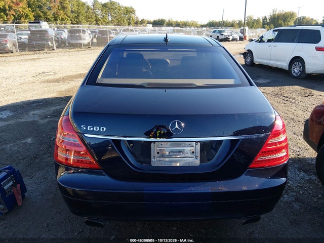Продаж на аукціоні авто 2007 Mercedes-benz S 600, vin: WDDNG76X77A092801, номер лоту: 46356505