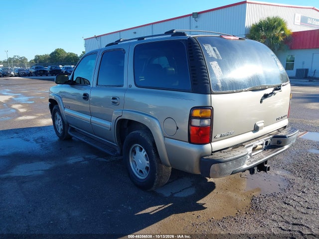 Продаж на аукціоні авто 2003 Chevrolet Tahoe Lt, vin: 1GNEK13Z83R185602, номер лоту: 46356538