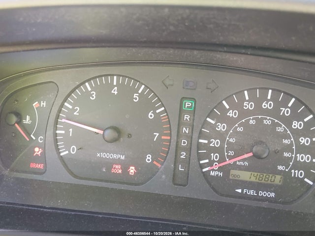 46356544 :رقم المزاد ، 4T3ZF13C4XU148689 vin ، 1999 Toyota Sienna Le مزاد بيع