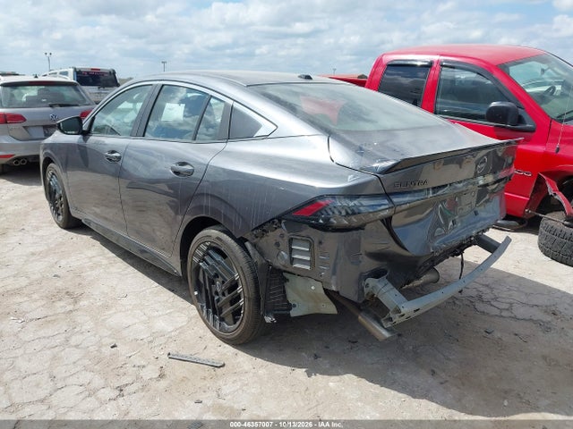 2026 Nissan Sentra Sr მანქანა იყიდება აუქციონზე, vin: 3N1AB9DV9TY281141, აუქციონის ნომერი: 46357007