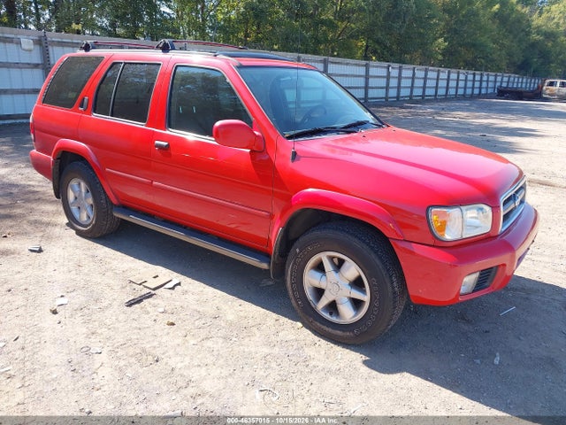 2001 Nissan Pathfinder Le მანქანა იყიდება აუქციონზე, vin: JN8DR09Y21W577518, აუქციონის ნომერი: 46357015