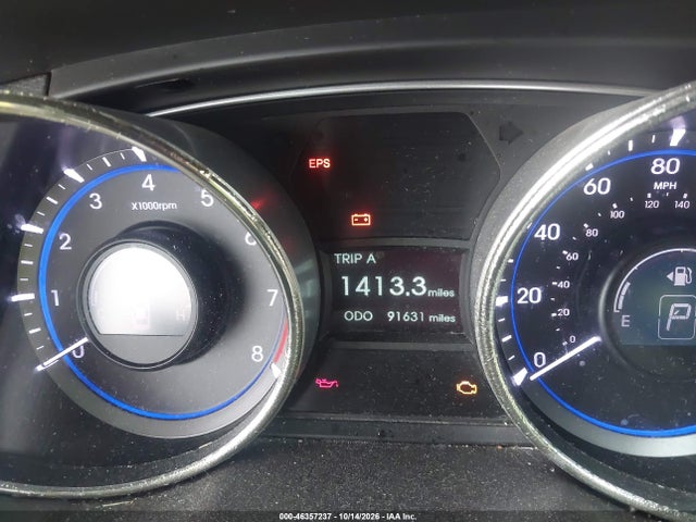 46357237 :رقم المزاد ، 5NPEB4AC5CH346469 vin ، 2012 Hyundai Sonata Gls مزاد بيع