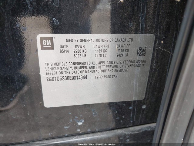 Продажа на аукционе авто 2014 Cadillac Xts W20 Livery Package, vin: 2G61U5S36E9314944, номер лота: 46357286