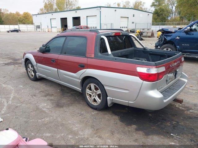2003 Subaru Baja Sport მანქანა იყიდება აუქციონზე, vin: 4S4BT62C937110529, აუქციონის ნომერი: 46357651