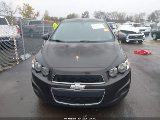 2014 Chevrolet Sonic Lt Auto მანქანა იყიდება აუქციონზე, vin: 1G1JC6SB3E4133891, აუქციონის ნომერი: 46357909
