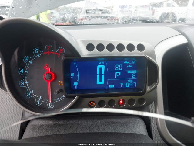 2014 Chevrolet Sonic Lt Auto მანქანა იყიდება აუქციონზე, vin: 1G1JC6SB3E4133891, აუქციონის ნომერი: 46357909