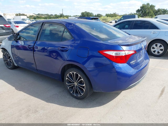 46358057 :رقم المزاد ، 2T1BURHE3EC030656 vin ، 2014 Toyota Corolla S Plus مزاد بيع