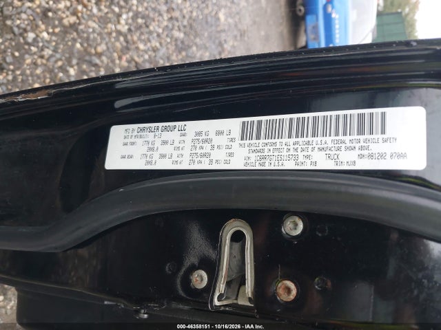 Aukcja sprzedaży 2014 Ram 1500 Big Horn, vin: 1C6RR7GT1ES115733, numer aukcji: 46358151