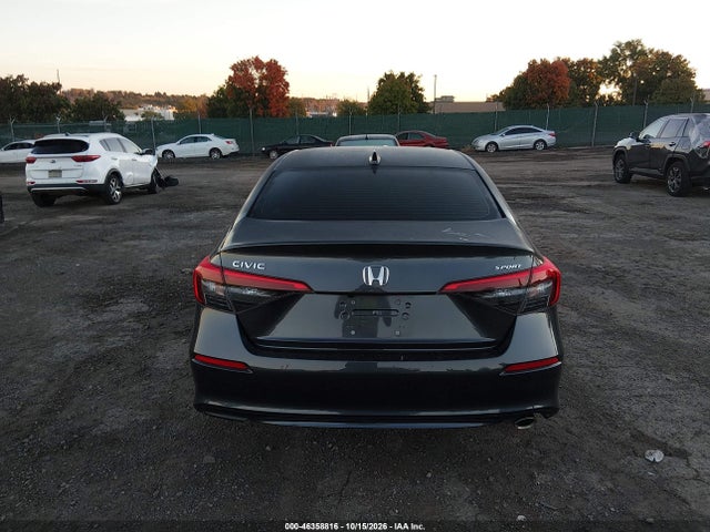 46358816 :رقم المزاد ، 2HGFE2F51RH552787 vin ، 2024 Honda Civic Sport مزاد بيع