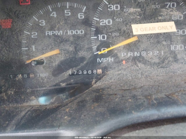 46358831 :رقم المزاد ، 1GBEK19R7VE269876 vin ، 1997 Chevrolet K1500 Fleetside مزاد بيع