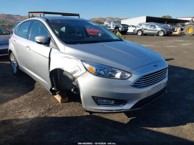 2018 Ford Focus Titanium მანქანა იყიდება აუქციონზე, vin: 1FADP3N28JL224390, აუქციონის ნომერი: 46359502